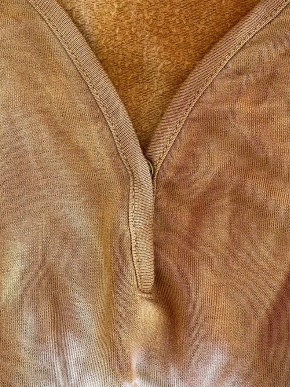 Young Fabulous & Broke Tie-Dye Spaghetti-Strap Jumpsuit in Orange, Gray & Cream - Picture 6 of 8